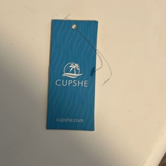 NWT Cupshe Womens Size Medium Navy Long Sleeve Collared V Neck Jumpsuit  B - Picture 6 of 7